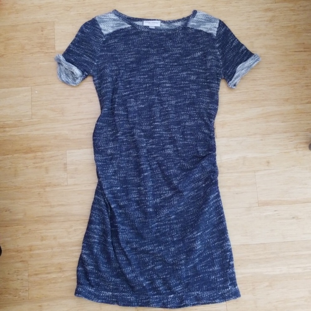 (2 for $20) Blue Liz Lange Knit Maternity dress
